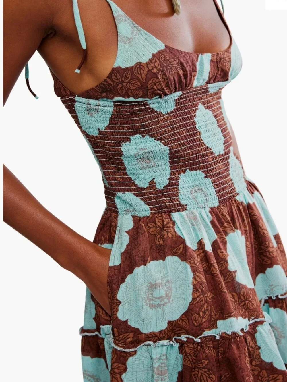 NWT Free People Adriel Midi Dress. Small